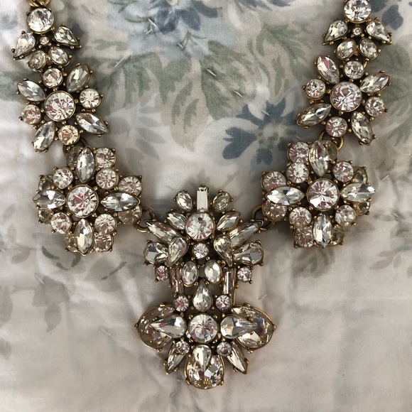 J Crew Factory Large Statement Necklace - Picture 2 of 5
